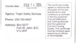 First Aid Back
